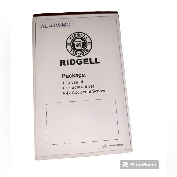 New innovation credit card RIFD wallet with money clip - Picture 3 of 4